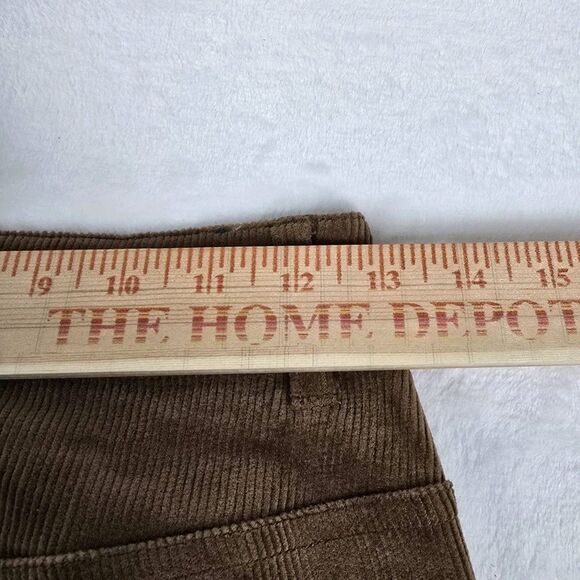 Universal Standard Cassidy High Rise Straight Corduroy Pants Size 0 Brown - Picture 5 of 10